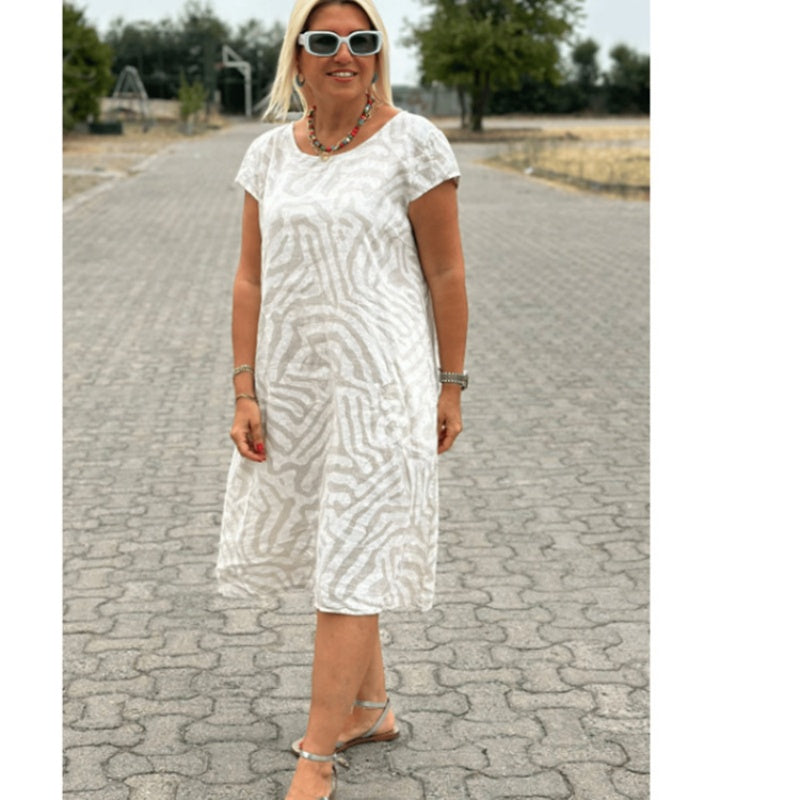 💃2025 New Boho Vintage Casual Printed Dress