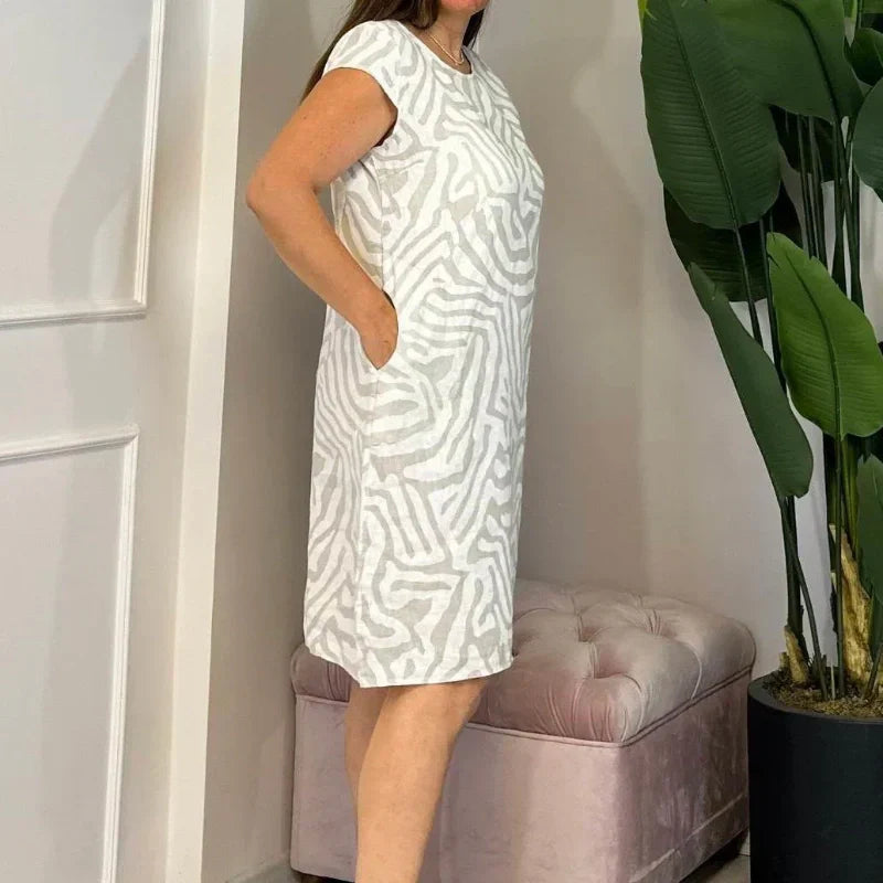 💃2025 New Boho Vintage Casual Printed Dress