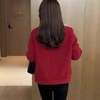 Women’s Versatile Thickened Plush-lined Warm Parka Jacket