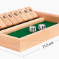 🔥FUN FAMILY GAMES - Shut The Box Board Game