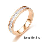 🎅Early Xmas Sales - 50% OFF🎄Light Luxury Niche Titanium Steel Zircon Ring