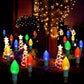 Solar Powered Christmas Lights 5-Pack Set