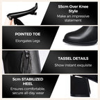 Women's Elastic Over-the-Knee Boots
