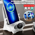 🔥Mini Chair Wireless Fast Charger Multifunctional Phone Holder