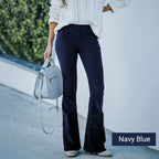 🎉Women's High Waisted Slim Fit Flared Pants