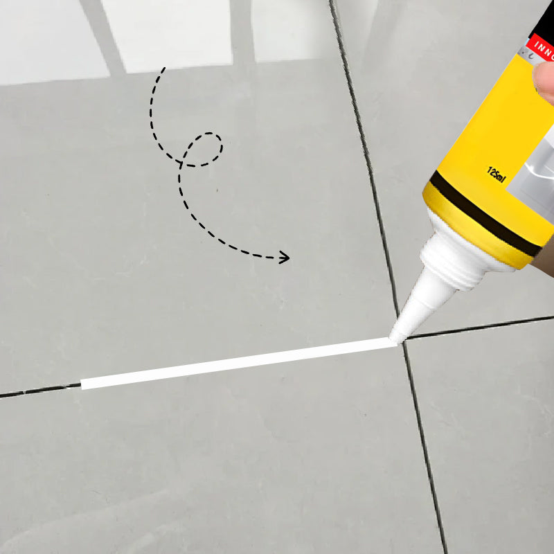 ✨Buy 2 Get 1 Free✨Multifunctional Waterproof White Caulk with Scraper🛠️🧱