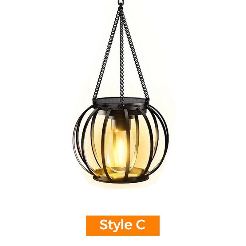 💡🌟Retro Metal Solar Lanterns