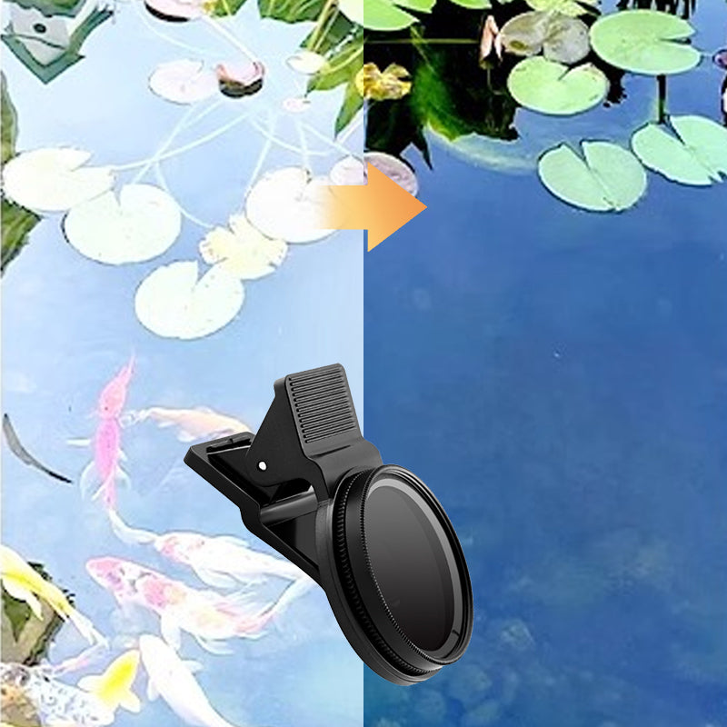 Ultra Slim Circular Polarizing Filter with Clamp