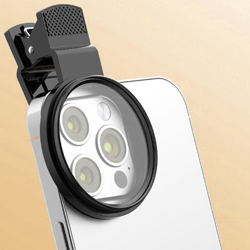 Ultra Slim Circular Polarizing Filter with Clamp