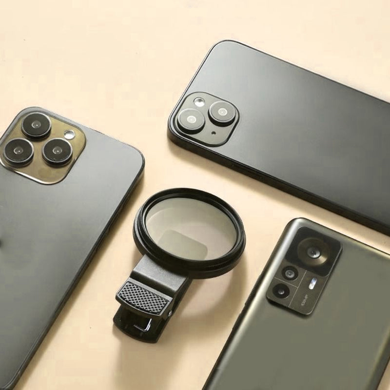 Ultra Slim Circular Polarizing Filter with Clamp