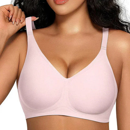 Women's Comfortable Wire-Free Seamless Push Up Bra-Smooth Fit & Breathable Design🔝