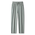 Ice Feel Quick-Dry Athletic Pants – Cooling Fabric, Loose Fit & Moisture-Wicking (M–4XL) 🌿👖