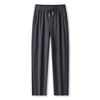 Ice Feel Quick-Dry Athletic Pants – Cooling Fabric, Loose Fit & Moisture-Wicking (M–4XL) 🌿👖