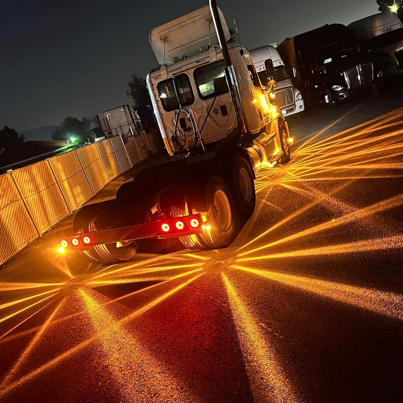 💥🚛LED Watermelon Indicator Lights, Side Marker Signal Lights for all trucks and trailers.