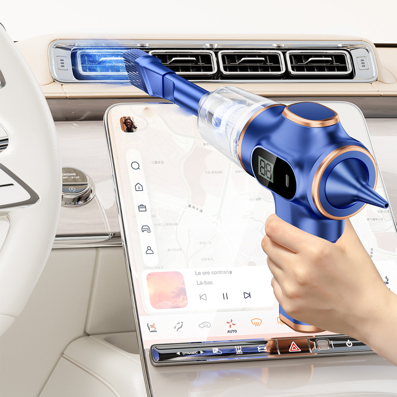 🌪️4 Combination 1 Powerful Rechargeable Car Vacuum Cleaner
