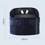 Cordless Lower Back Massager with Heat & Lumbar Support