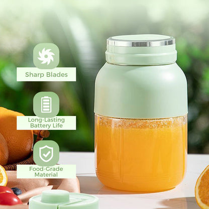 📢🍉Multifunctional Large-🍊Capacity Wireless Portable Juicer Cup🍑🍌