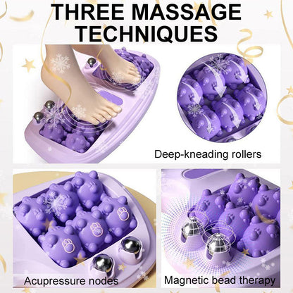 💥🦶✨Portable Dual Massage Roller – Relax and instantly relieve feet😌🌿