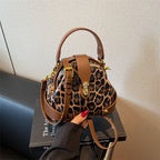 👜  Color-Blocked Bag – Stylish, Metal Hardware, Multi-Way 🧳