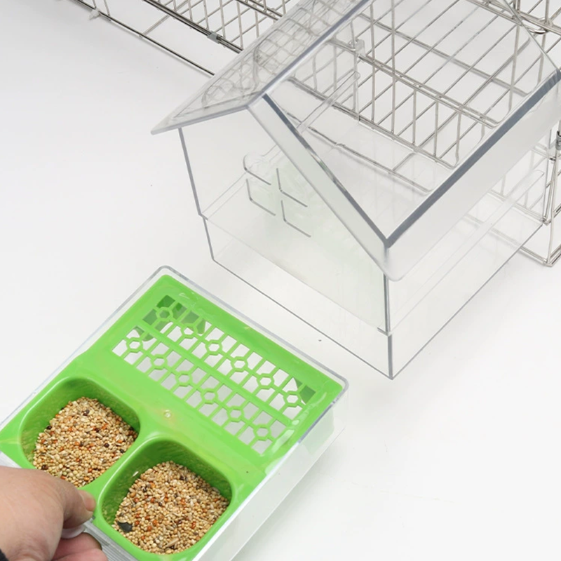🌟Pull-Out External Parrot Feeder