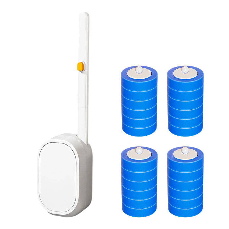 Disposable Toilet Brush with Replaceable Head