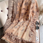 Artistic Patterned Warm Scarf