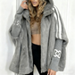 ⚡Women's Casual Hooded Zip-Up Plush Coat