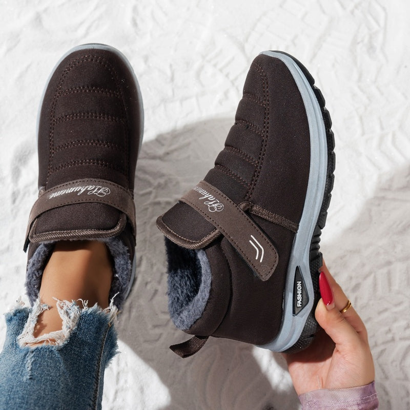 🎅Christmas Hot Sale🎁Non-slip Winter Warm Slip on Sneakers