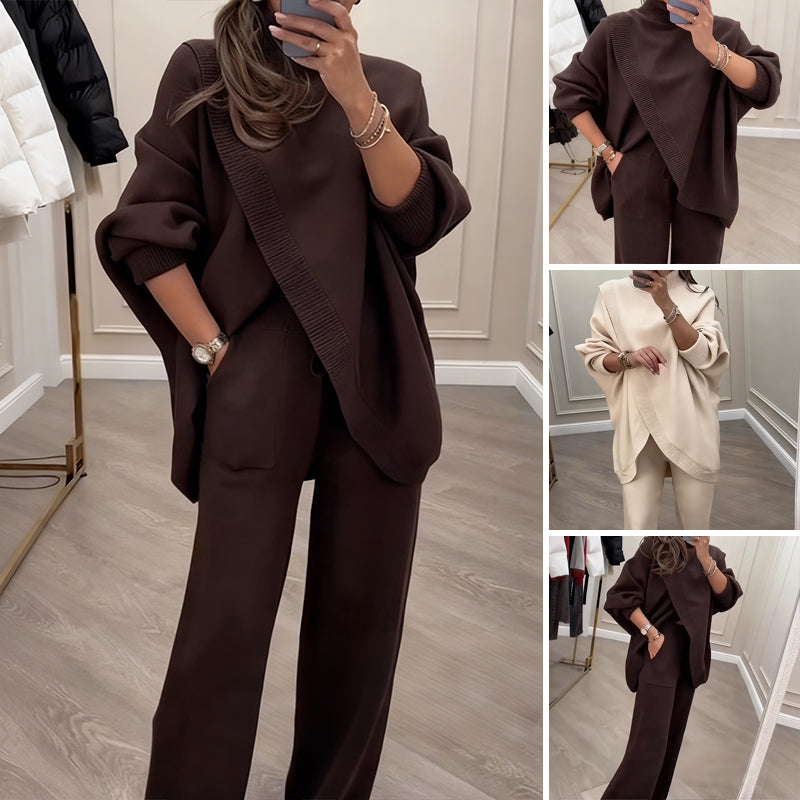 Women's 2-Piece Oversized Sweater & Pants Set