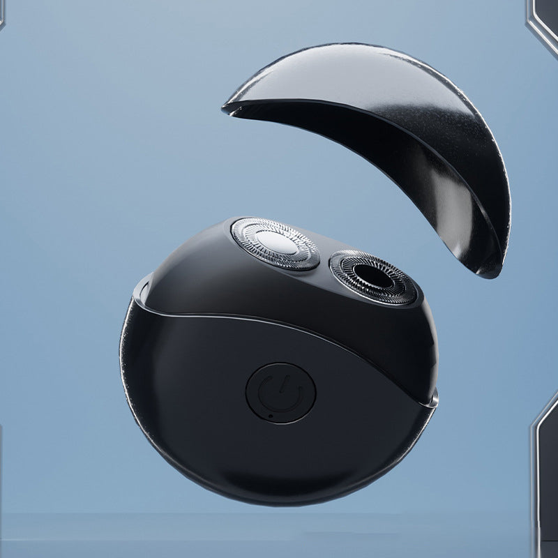 ✨ Portable Multifunctional Electric Shaver – Dual ring blades, IPX4 waterproof and compact UFO design 🪒⚡