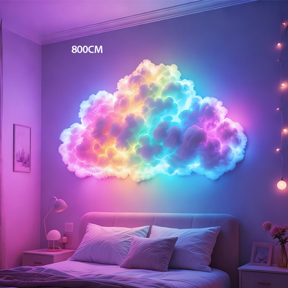 DIY USB-Powered Thundercloud LED Light Decor