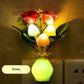 LED Nightlights In The Form Of Simulated Flowers With Intelligent Control For The Bedroom