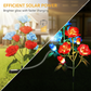 Solar Powered Rose Flower Garden Stake Lights