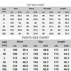 Men's Graphic Print Pullover & Pants Set – Street Style, Comfort Fit & Casual Look 👖