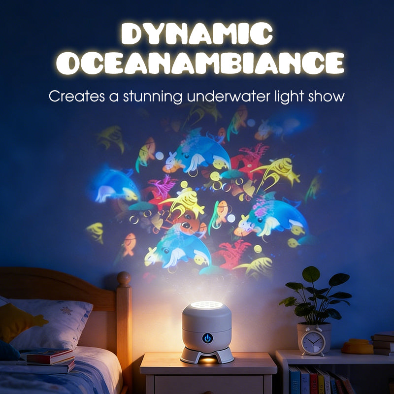 ✨Dynamic Rotating LED Projector Light