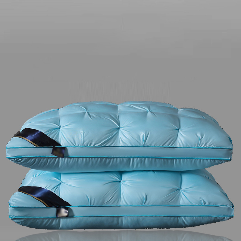 💞 Washable Ergonomic Neck Pillow – Breathable and soft with 3D stitching.