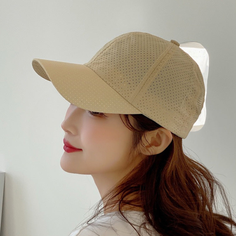 🧢 Stylish Mesh Baseball Cap – Ultra-Breathable, Fast-Drying & Featherlight 🏃‍♂️