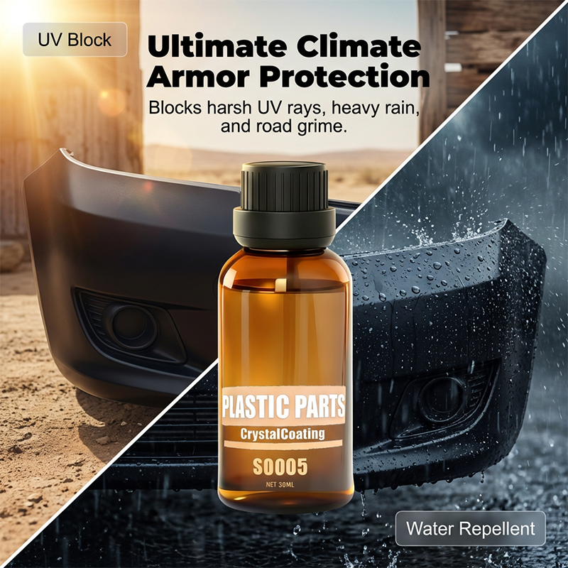 🔥Car Plastic Parts Crystal Coating Restorer