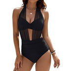 ⏳Time-Limited Special⏰Women's Tummy Control Halter Swimsuit