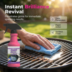 🔥Fast-Acting Heavy-Duty Grill Degreaser Spray🍢💦