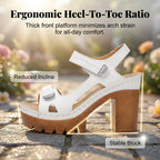 Women's Summer Platform One-Strap Sandals – Comfortable, Lightweight & Perfect for Beach or Daily Wear☀️