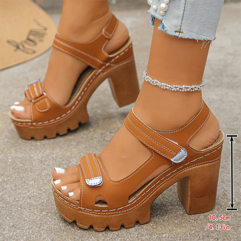 Women's Summer Platform One-Strap Sandals – Comfortable, Lightweight & Perfect for Beach or Daily Wear☀️