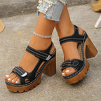 Women's Summer Platform One-Strap Sandals – Comfortable, Lightweight & Perfect for Beach or Daily Wear☀️