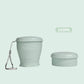 Collapsible Silicone Travel Cup with Lid