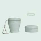 Collapsible Silicone Travel Cup with Lid