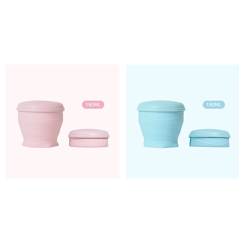 Collapsible Silicone Travel Cup with Lid