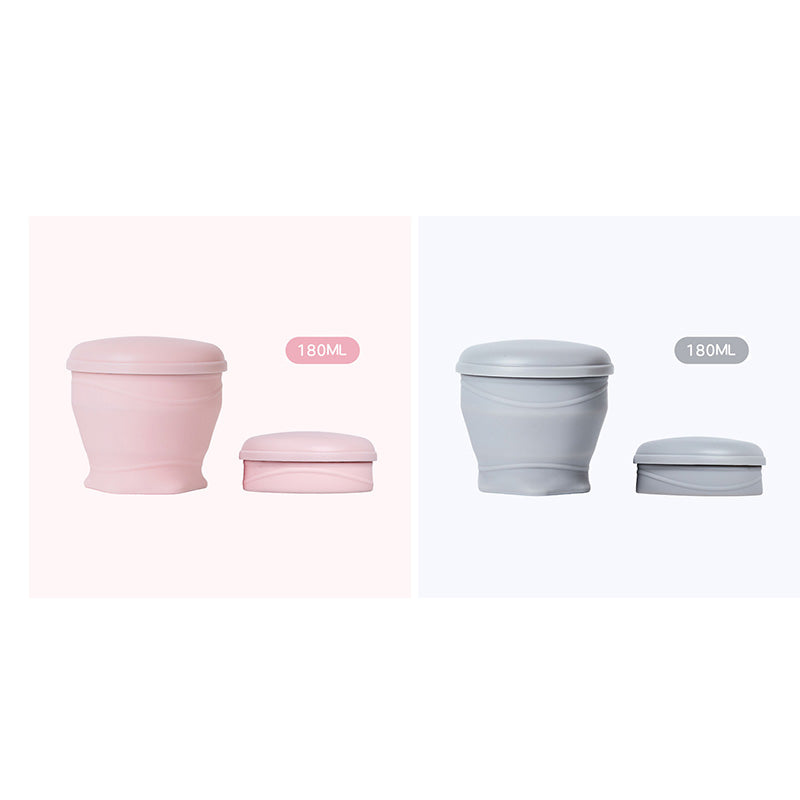 Collapsible Silicone Travel Cup with Lid