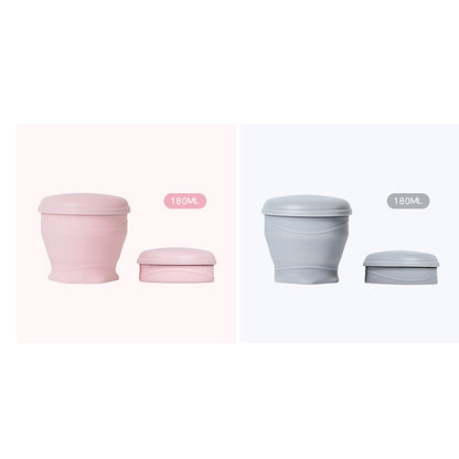 Collapsible Silicone Travel Cup with Lid
