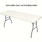 💥Fitted Spandex Table Cover for Rectangular & Square Tables
