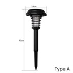 🚫🦟Solar Mosquito Zapper Lamp Stake